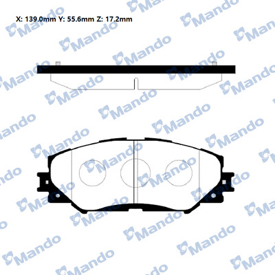 MANDO RMPT08NS Kit de...