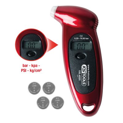 KS TOOLS 100.4055 Zariadenie na meranie tlaku v pneumatikách