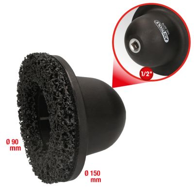 KS TOOLS 100.5075 Sada brúsnych kotúčov, brúska na náboje kolies