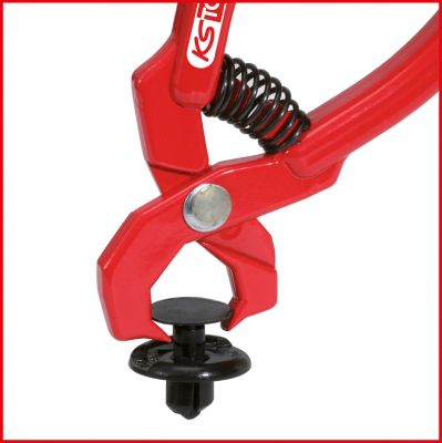 KS TOOLS 115.1097 Uvoľňovacie kliešte, plastové nity