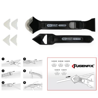 KS TOOLS 116.1050 Súprava škrabákov