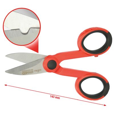 KS TOOLS 118.0013 Univerzálne nożnice