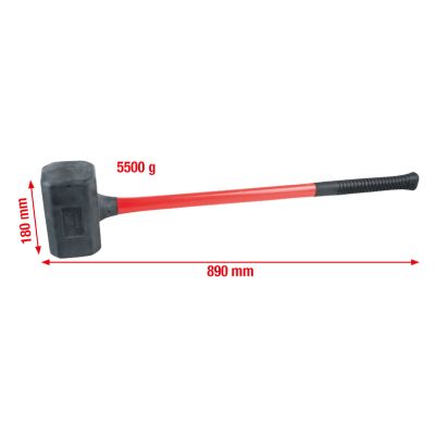 KS TOOLS 140.5259 Gumové kladivo