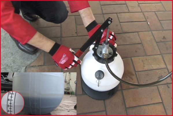 KS TOOLS 150.9105 Påfyllingsenhet, girolje