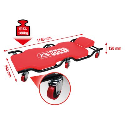 KS TOOLS 500.8003 Dielenské lehátko
