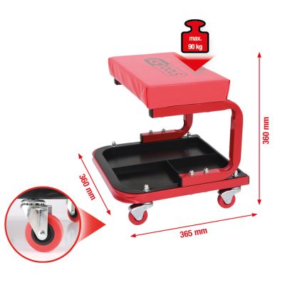 KS TOOLS 500.8020 Pracovná stolička -