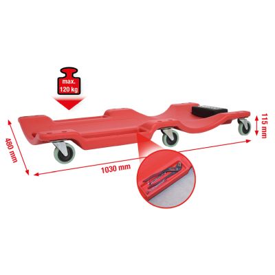 KS TOOLS 500.8090 Dielenské lehátko