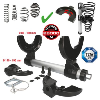 KS TOOLS 500.8400 Spring Compressor Set, suspension spring