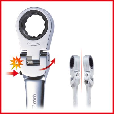 KS TOOLS 503.4808 Kombinasjonsnøkkel med skralle