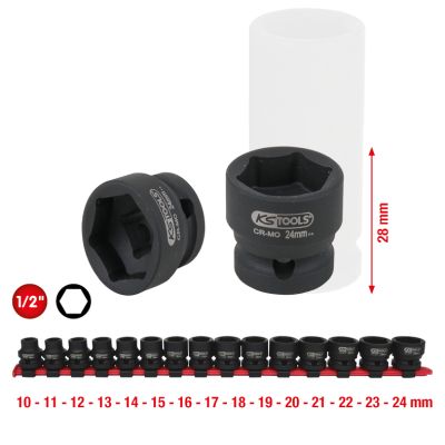 KS TOOLS 515.0055 Sada kovaných nástrčkových kľúčov
