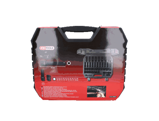 KS TOOLS 515.0065 Kraftpipe sett