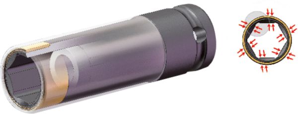 KS TOOLS 515.0990 Kraftpipe sett