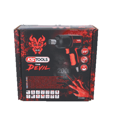 KS TOOLS 515.3400 Slagskrutrekker (trykkluftdrevet)