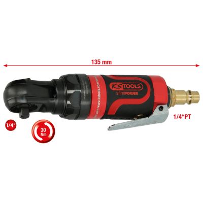 KS TOOLS 515.5505 Skralleskrutrekker (trykkluftdrevet)