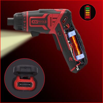 KS TOOLS 515.6500 Slagskrutrekker (trykkluftdrevet)
