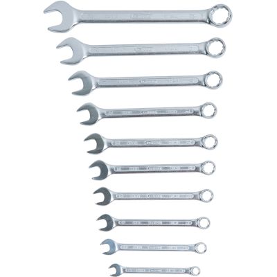 KS TOOLS 517.0080 Sada očkových a vidlicových kľúčov