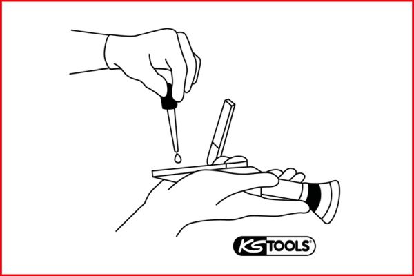 KS TOOLS 550.1290 Testapparat antifrost/batterisyre (refraktometer)