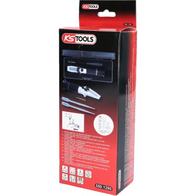 KS TOOLS 550.1290 Testapparat antifrost/batterisyre (refraktometer)