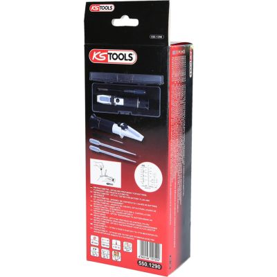 KS TOOLS 550.1290 Testapparat antifrost/batterisyre (refraktometer)