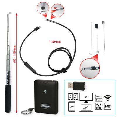 KS TOOLS 550.7510 Videoendoskop - sada