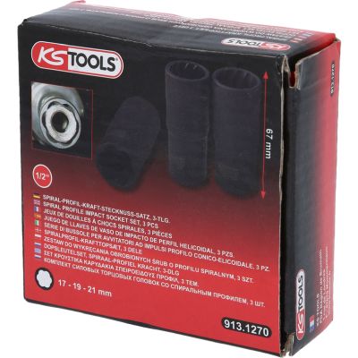 KS TOOLS 913.1270 Kraftpipe sett