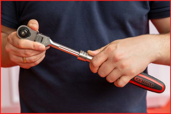 KS TOOLS 914.1220 Reversibel skralle