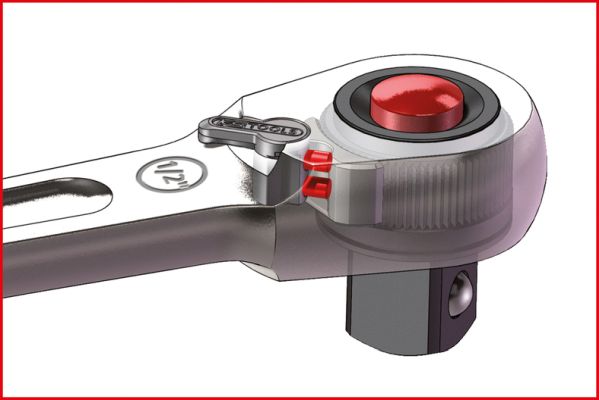KS TOOLS 920.1490 Reversibel skralle