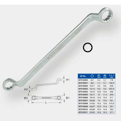 KS TOOLS BT012911 Double Ring Spanner