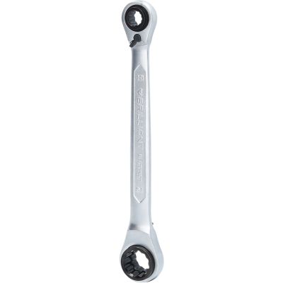 KS TOOLS BT013901 Dobbelthodet ringnøkkel med skralle