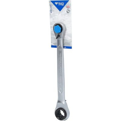 KS TOOLS BT013901 Dobbelthodet ringnøkkel med skralle