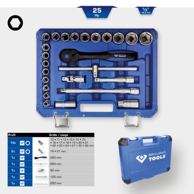 KS TOOLS BT022025 Nástrčkový nádstavec
