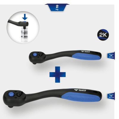 KS TOOLS BT023002 Sada prepínacích rační