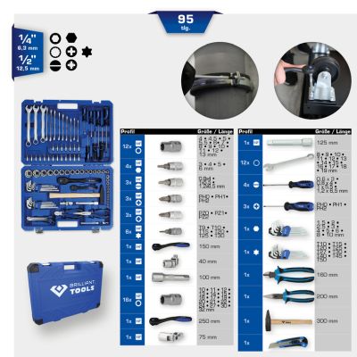 KS TOOLS BT024095 Súprava náradia