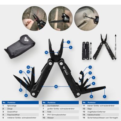 KS TOOLS BT100903 Multifunction Knife