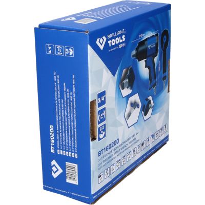 KS TOOLS BT160200 Slagskrutrekker (trykkluftdrevet)
