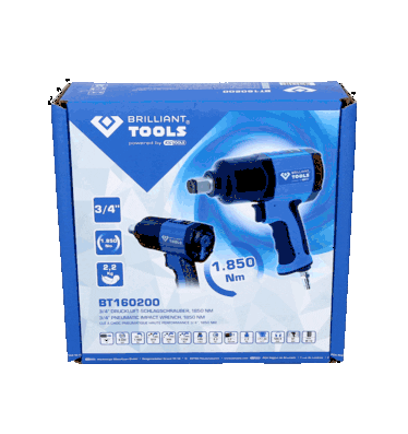KS TOOLS BT160200 Slagskrutrekker (trykkluftdrevet)
