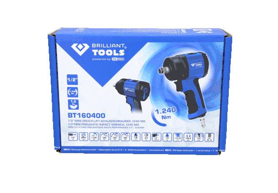 KS TOOLS BT160400 Slagskrutrekker (trykkluftdrevet)