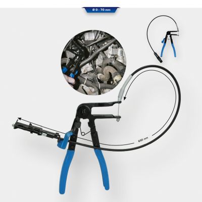 KS TOOLS BT526005 Kliešte, hadicová spona