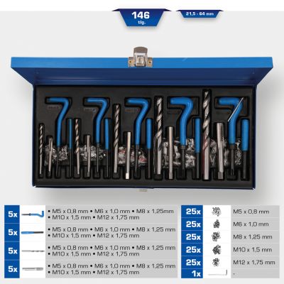 KS TOOLS BT541150 Sada náradia pre rezanie závitov