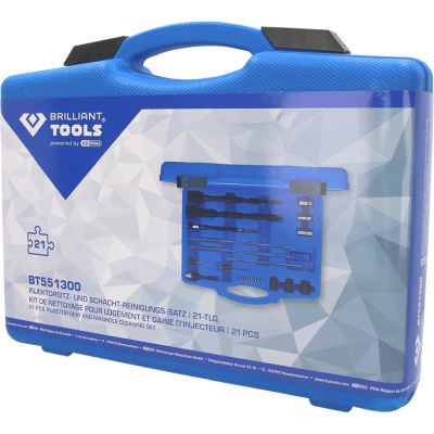 KS TOOLS BT551300 Sada naradia na cistenie a frezovanie sedla CR-vstrekovacov