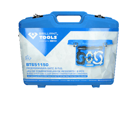 KS TOOLS BT651150 fjærspenner, chassisfjær