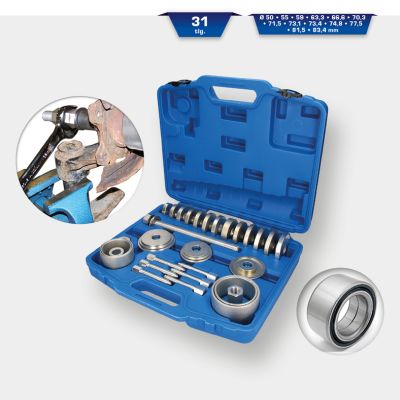 KS TOOLS BT671650 Mounting Tool Set, wheel hub/wheel bearing