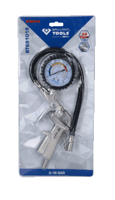 KS TOOLS BT691019 Dekktrykkmåler/-fyller