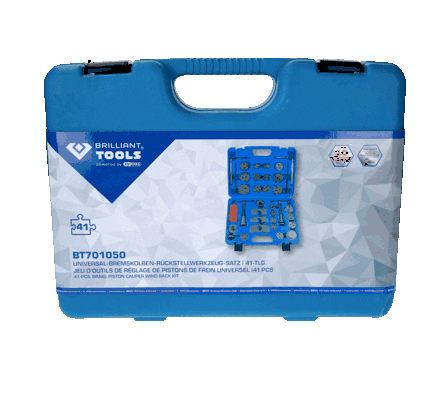 KS TOOLS BT701050 Dreie- / tilbakestillingsverktøysett, bremsecaliperstempel