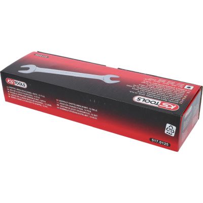 KS TOOLS 517.0125 Dobbelthodet fastnøkkelsett