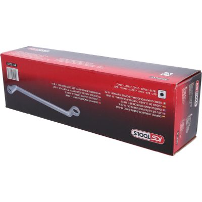 KS TOOLS 517.0222 Dobbelthodet ringnøkkelsett