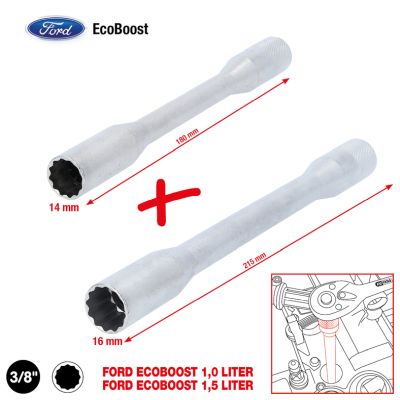 KS TOOLS 517.1135 Sada nástrčkových kľúčov na zapaľovacie sviečky