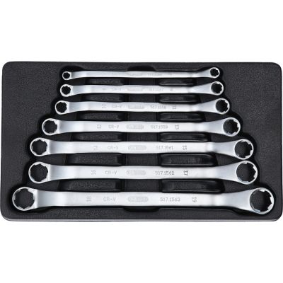 KS TOOLS 517.1555 Double Ring Spanner Set