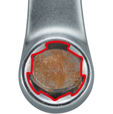 KS TOOLS 517.1557 Double Ring Spanner