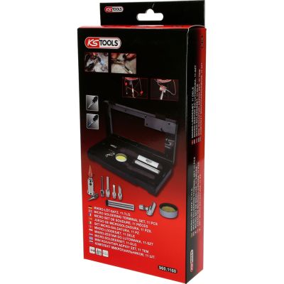 KS TOOLS 960.1160 Sortiment, spájkovanie
